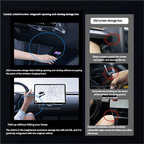 Under Screen Storage Organizer for Model Y Juniper & Model 3 Highland |
