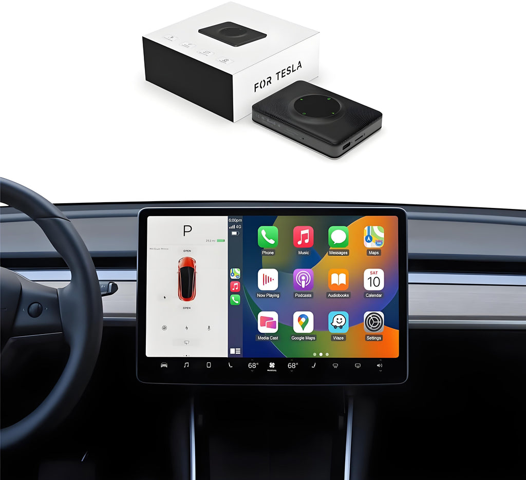 Wireless Apple CarPlay Adapter for Tesla |