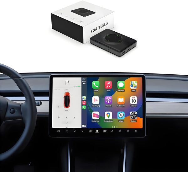 Wireless Apple CarPlay Adapter for Tesla |